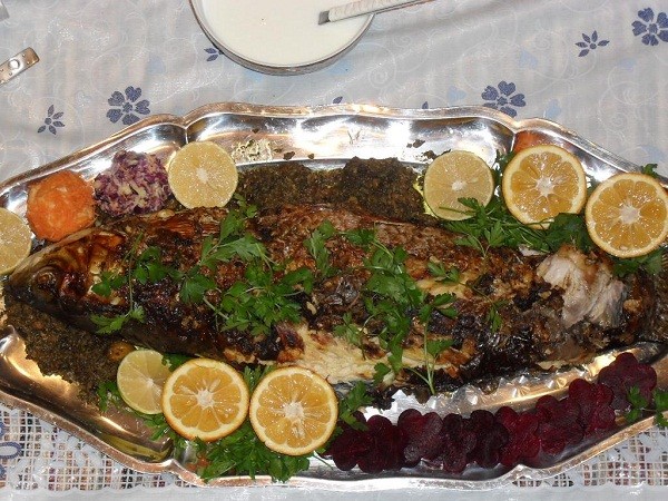 تصویر شماره طرز تهیه ماهی شکم پر گیلانی