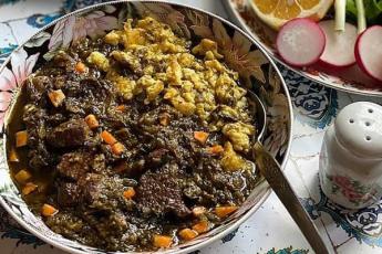 طرز تهیه خورش اسپناساک