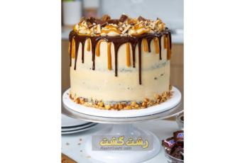 طرز تهیه کیک اسنیکرز