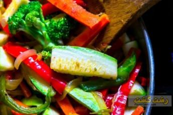 پخت غذای رژیمی بدون روغن