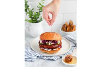 ساندویچ گیاهی همبرگر