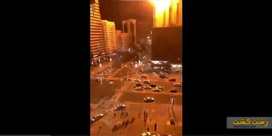 تصویر شماره انفجار در ابوظبی