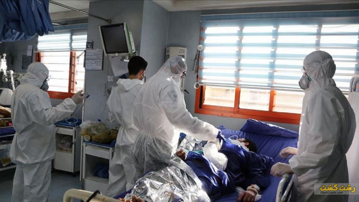 تصویر شماره 701 بیمار کرونایی بستری در بیمارستان های گیلان