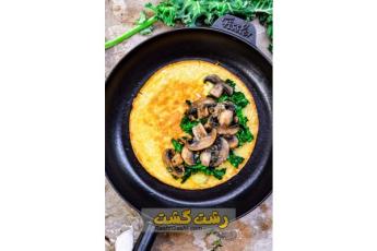 املت قارچ رژیمی