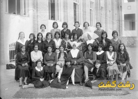 تصویر شماره اولین مدرسه دخترانه در ایران