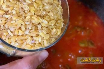 پلو بلغور ترکیه