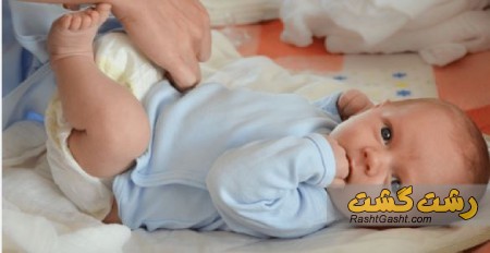 تصویر شماره نوزاد چندبار مدفوع می کند؟
